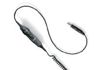 AVIATION HEADSET X SINGLE HELICOPTER PLUG CABLE WITH DYNAMIC 5 OHMS MICROPHONE   - BOSE